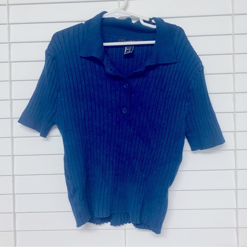 Preppy polo academia shirt. Super flattering!